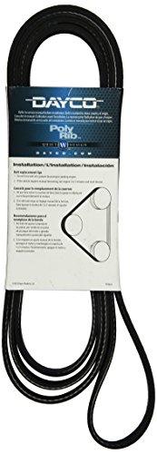 Cinturón serpentino Dayco 5061024 correa de accesorios estriada para motor de coche 2