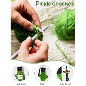 Primo Lines 2025 Graduation Gift Emotional Support Pickle Positive Doll with Graduation Hat Unique 473 X 197 Handmade Positive Crochet Potato Crochet Animals Cute Knitted Pl