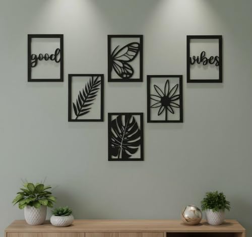 Image of Arsh Craft Wooden Wall Decor Items for Bedroom | Wall Art for Bedroom | Wall Decoration Items for Bedroom | Wall Art for Home Decoration Items for Living Room