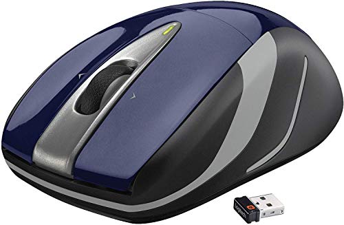 Preisvergleich Produktbild Logitech M525 Kabellose Maus, Blau / Schwarz (Generalüberholt)