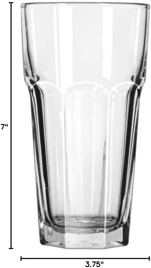 Libbey 15253 Gibraltar 22 oz. Iced Tea Glass - 24/Case