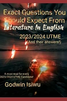 Paperback Exact Questions You Should Expect In Literature In English [UTME 2023/2024] Book