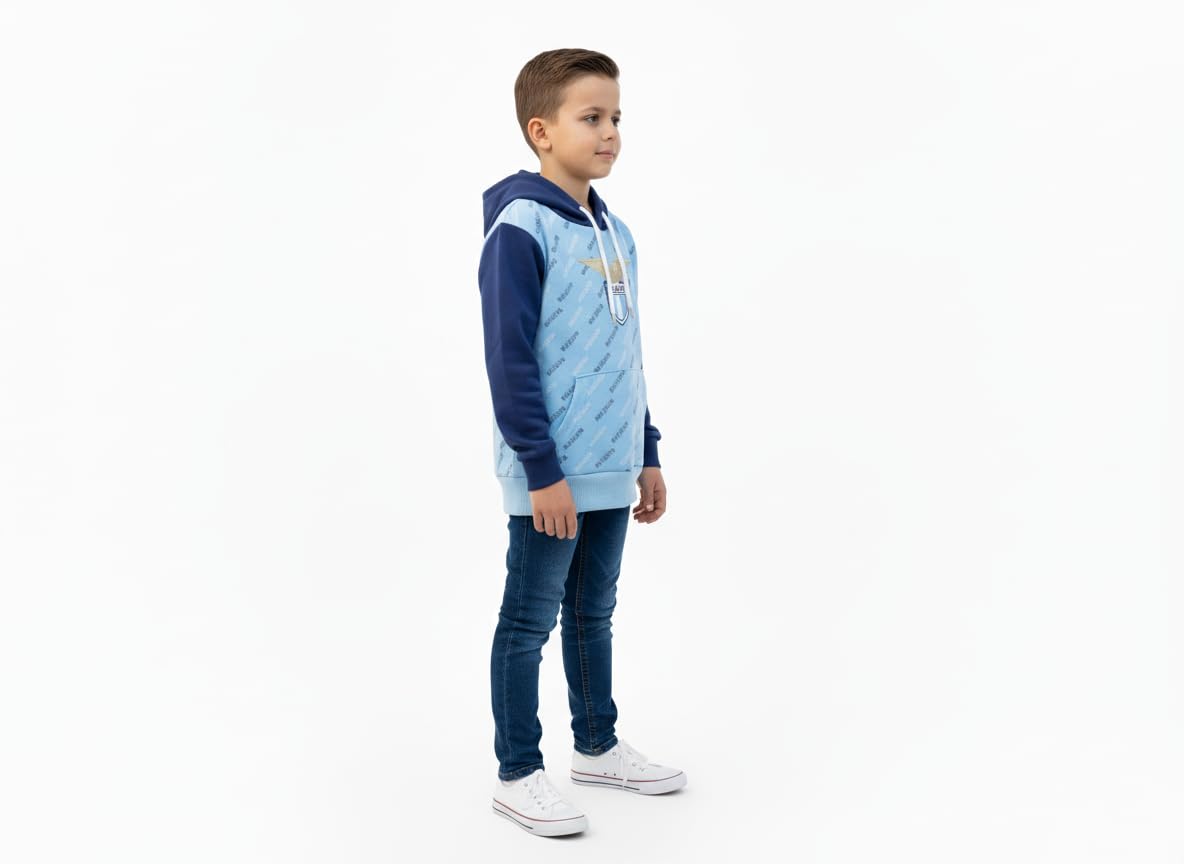 SS Lazio Felpa con Cappuccio Kid