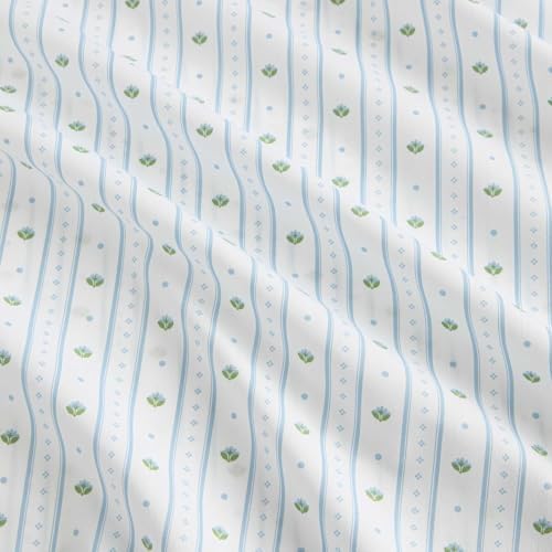 Martha Stewart - Full Size Sheet Set with Fitted Sheet & Pillowcases by Martha Stewart - Used condition - Image 5