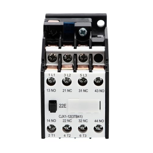Contacteur magnétique CA CJX1-12/22 évite arcs électriques 2NO+2NC 110V
