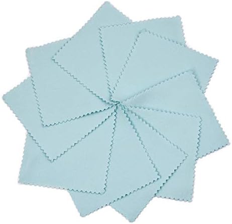 Dalaran Jewelry Cleaning Cloth Polishing Cloth for Sterling Silver Gold Platinum