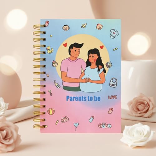 Image of Pregnancy Journal for Pregnant Women - 40-Week Bump Tracker & Memory Book with Stickers | Guided Pregnancy Planner with Prompts, Milestone Pages & Hardcover Keepsake | Gift for Expecting Moms (Orchid pink)