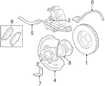 Ford F4ZZ-2C189-A, ABS Ring