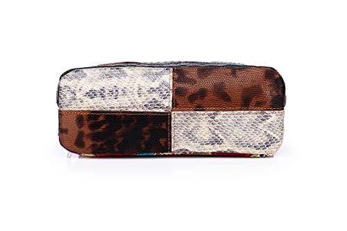 Eysee Crossbody Bag Women Multicolor, Leather Handbag Colorful Purses (Multicolour5)4