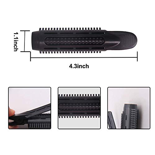 6 Pcs Volumizing Hair Root Clip Natural Fluffy Hair Curler Rollers Clips Volume Hair Naturally Fluffy Curly Hair Styling Tool Self Grip Volume Hair for Women No Damage and Heat-Free - Thumbnail 6
