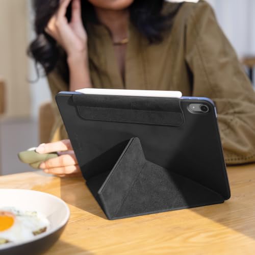 Image of DailyObjects Pleat Y-Fold Magnetic Case for iPad Pro 11-Inch (4th Gen, 2022 / 3rd Gen, 2021 / 2nd Gen, 2020) - Black