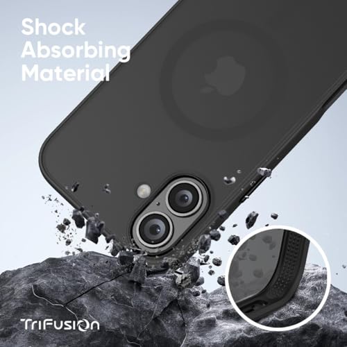 Protection iPhone 16 MagSafe fine FLOLAB Surtect Tri-Fusion rigide