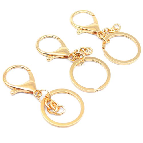 Ruikey 3pcs Cierre langosta Cierre giratorio metal