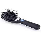 Fealay Ionic Hair Brush Massage Comb Brush Portable Battery Operated Anti-Static Hairbrush Styling Combs Scalp Massager for All Hair Types