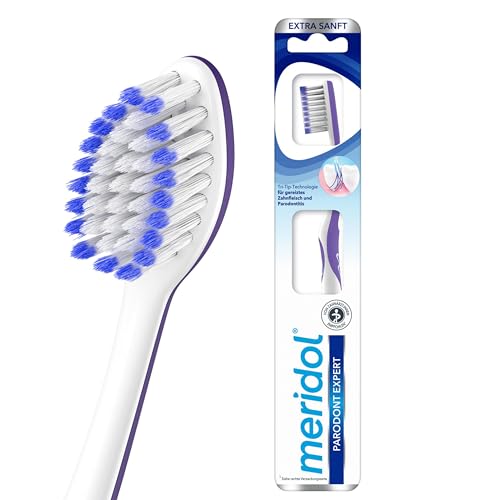 meridol Zahnbürste Parodont Expert, extra sanft, 1 stück - gründliche & sanfte Zahnreinigung
