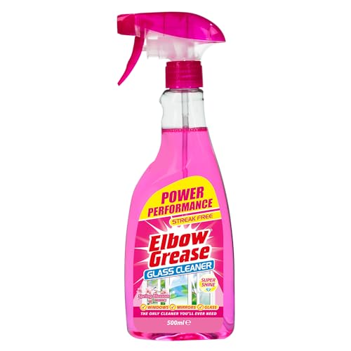 Elbow Grease Pink Glass Cleaner | Spring Blossom Fragrance (500ml)