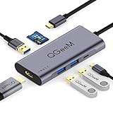 Plug & Play mit integriertem Aufladen: Wird ohne externe Laufwerke oder Strom benötigt; verwendet mit tragbaren Geräten wie Tastatur, USB-Flash-Laufwerk, 2,5 mm externe Festplatten usw. Integriertes Aufladen: Der Typ-C-Ladeanschluss kann bis zu 100 W Strom an den USB-Laptop weitergeben, und bietet zusätzliche Stromversorgung für Festplatte, DVD-Treiber und Zubehör, die gleichzeitig mit den USB-Ports verbunden sind. (Nicht für Apple SuperDrive)