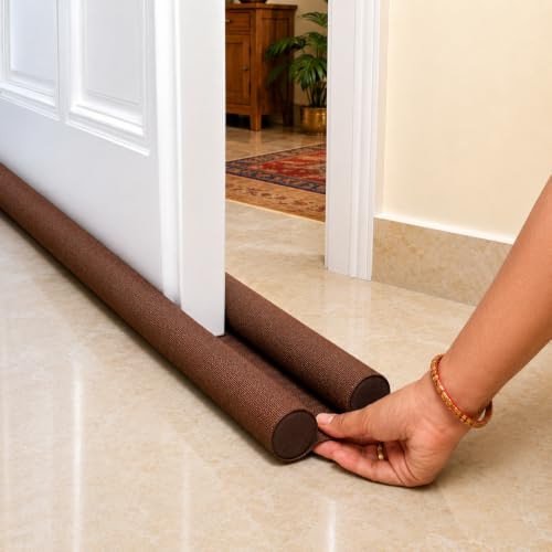 Image of (Pack of 4, 39 Inches) Door Guard - Bottom Seal Strip Gap Filler for Doors,Soundproof, Noise Reduction, Energy Saving, Dust & Insect,Rat Protecto,Door Strip for Home,Office,Outdoor (4)