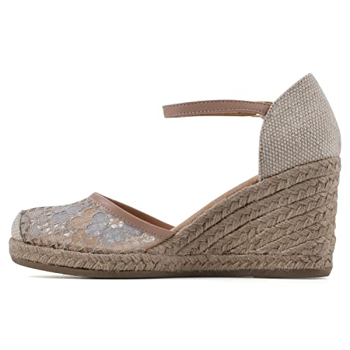 Image of WHITE MOUNTAIN Women's Mamba Espadrille Wedge Sandal
