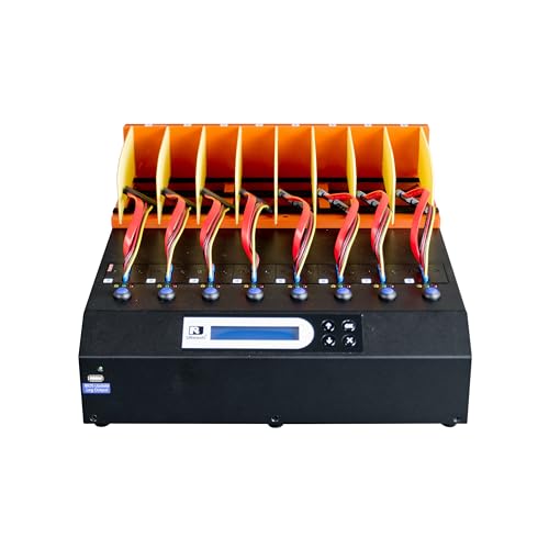 U-Reach 1 to 7 MTS-SAS Series SAS & SATA HDD/SSD Duplicator and Sanitizer - MTS-800SASN