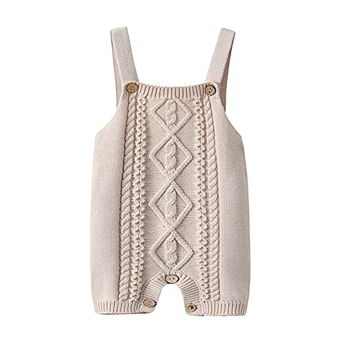 Infant Baby Knit Romper Overalls Clothing Unisex Cute Love One-Pieces Jumpsuit Outfit Clothes Outfits