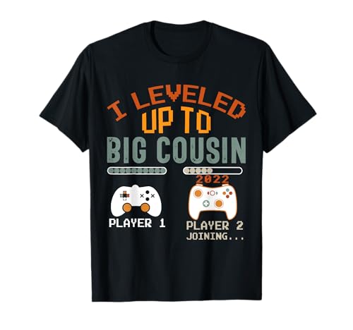 Promocionado a Big Cousin Leveling Up To Big Cousin Vintage Camiseta