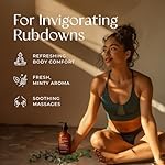 Gya Labs Eucalyptus Mint Massage Oils - 6.76 Fl Oz - 100% Pure Natural Refreshing Aromatherapy Body Massage Oil for Sore Muscles - with Jojoba, Argan, Sunflower, Almond, Vitamin E & Eucalyptus - Image 2