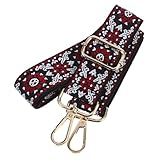 Utilisation multifonctionnelle : cette sangle polyvalente peut être utilisée pour un seul ou en bandoulière, répondant à différents scénarios et préférences, sangle de broderie , sangle de guitare pour sacs à main