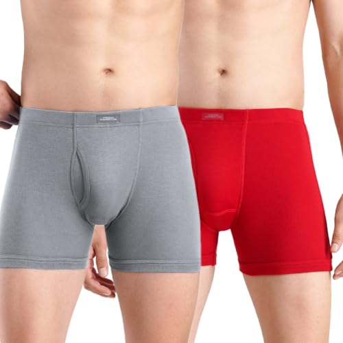 Image of French Connection Regal Oxford,Men's Long Trunks Pack of 2