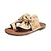 weiche Kissen Flip Flops Hausschuhe Damen Espadrille Sneaker Casual Schleife Knoten Slip On Slide Sandalen Flip Flops Bequem Slip On Beach