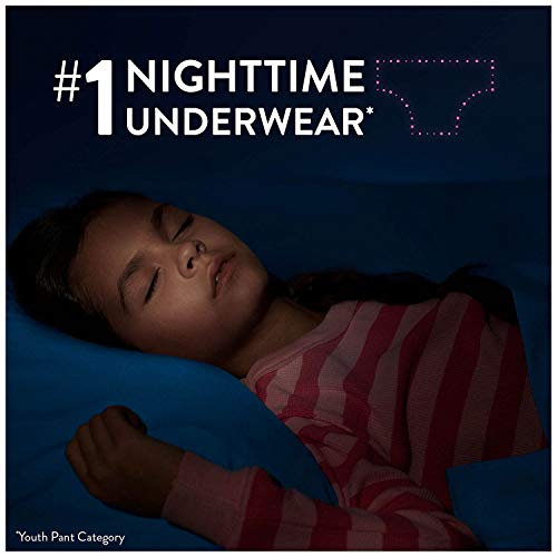 Image of Goodnites Bedtime Pants for Girls, Small /Medium, 74 Count