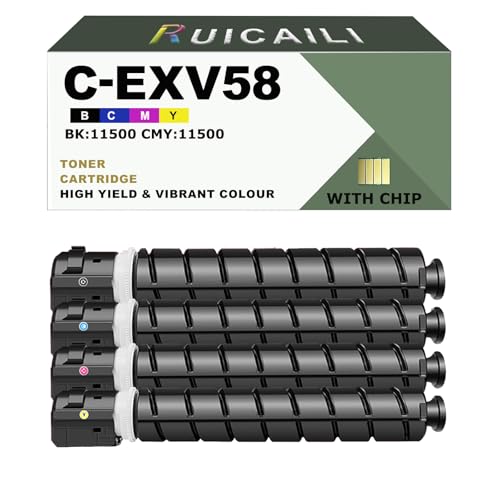 Toner C-EXV58 compatible Canon imageRUNNER C5840 C5850 pour éviter les traces et lignes d'impression