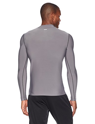 image for Starter Men's Long Sleeve Mock Neck Athletic Light-Compression T-Shirt
