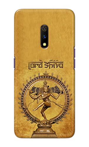 Image of PRINTFIDAA Lord Shiva As Nataraj Printed Designer Hard Case for Realme X /Oppo K3, RMX1901 Back Cover -(e) RPM1004