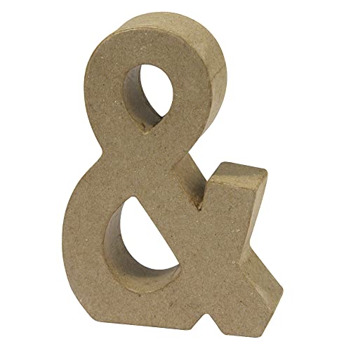 Rayher 67161000 Papier-Mâché Sign & FSC Recycled 100% 15 x 10.5 x 3 cm