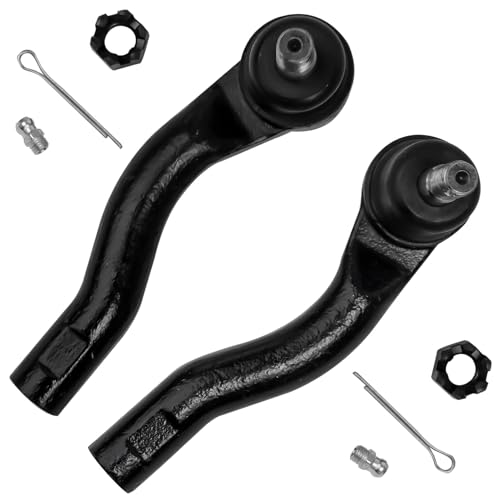 Image of Detroit Axle - 4pc Front End Kit for 2006-2012 Ford Fusion, 2007-2012 Lincoln MKZ, 2006 Zephyr, 2006-2009 Mercury Milan 2 Lower Control Arms w /Ball Joints 2 Outer Tie Rod End Links Replacement
