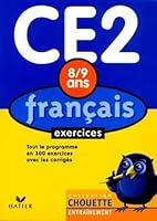 Chouette Entraînement : Français, du CE2 au CM1 - 8-9 ans 2218737337 Book Cover