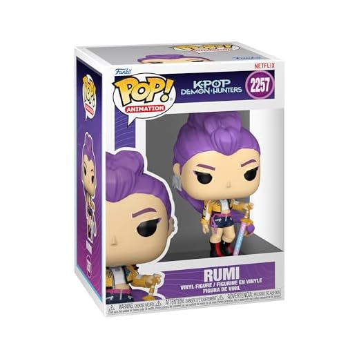 Funko Pop! Animation: KPOP Demon Hunters - Rumi - Figura de Vinilo Coleccionable - Idea de Regalo - Mercancia Oficial - Juguetes para Niños y Adultos - Movies Fans