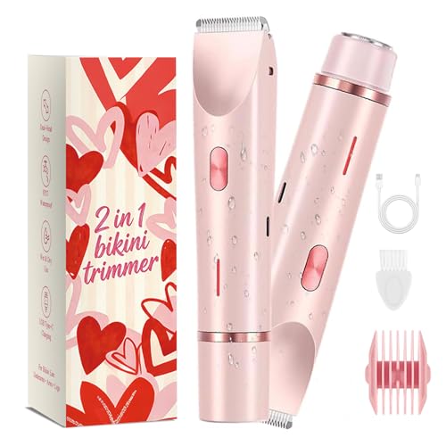 Bikini Trimmer for Women Pink2
