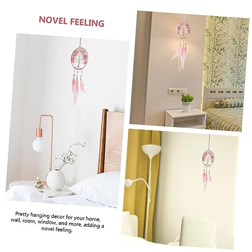 Atrapasueños con cristales boho de alta calidad para decoración del hogar sofisticada 6