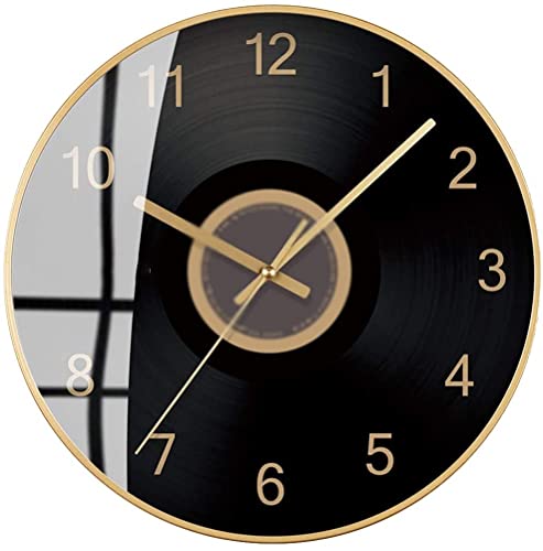 Horloge murale à motif de marbre pour un intérieur apaisant