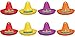 Assorted Mini Plastic Sombrero - 2 1/2
