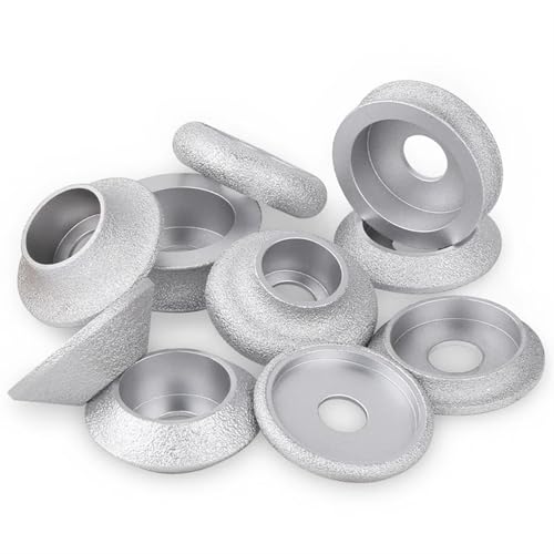 Meule diamantée 75mm profil brasé sous vide haute densité à sec ou humide