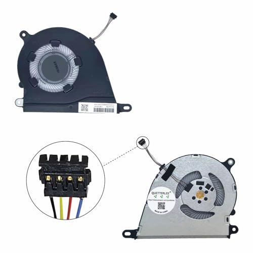 Image of High- Quality Replacement Internal CPU Cooling Fan for HP 14S-DQ 14S-FQ 14-FQ 15-DY 15S-FQ 15-EF 15S-EQ 15T-DY 240 G9 250 G9. Comes With Complimentary MH501 Thermal Greasen (Cooling paste).