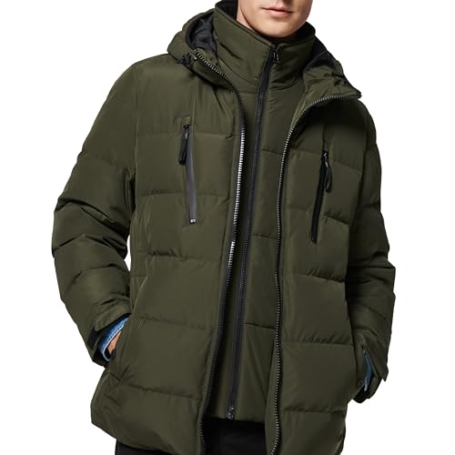 Image of Andrew Marc Men's Water Resistant Montrose Down Jacket Long Sleeve