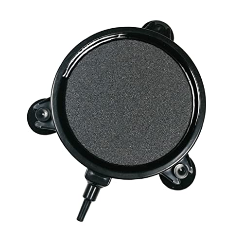 Milisten 1個 吸盤バブル 金魚 アクセサリー水槽 ディフューザー 水槽の水槽 真空 ネット ダブル 製品 虎魚 トリンコレイトレイ 出口 池 おくるみ袋 Black と石英砂