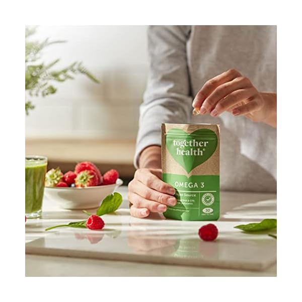 Algenöl Omega 3 vegan von Together Health – Reine Omega 3 Kapseln aus Algen – Perfektes DHA & EPA Verhältnis… – Bild 10