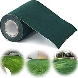 'Artificial Grass Green Seaming Tape 6IN x 200IN Synthetic Self-Adhesive for Turf Lawn Carpet...