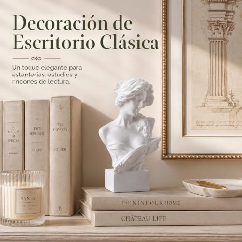 Miniatura 4 de Figura Decorativa De Busto De Mitología Griega De 6 Pulgadas, Estatuas De Artemisa Y Figuras De Diosa Romana Para Práctica De Bocetos, Estatuas Y Esculturas Estéticas