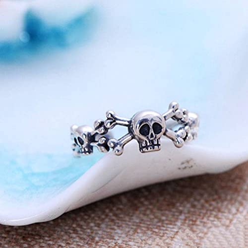 LuoMei Anello Retrò Anello in Argento Sterling 925...